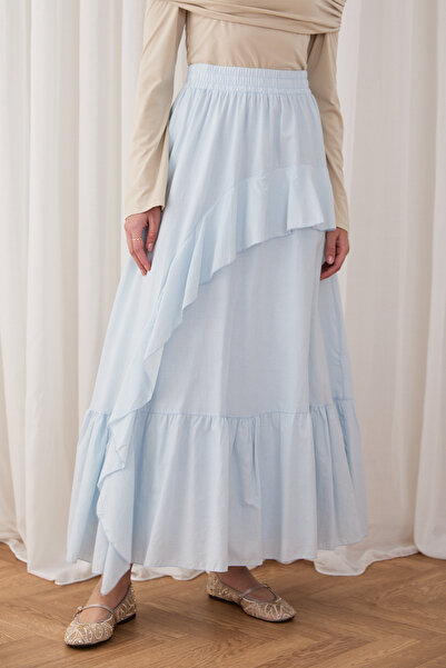 Melike Tatar Voile Layered Skirt 32-2848