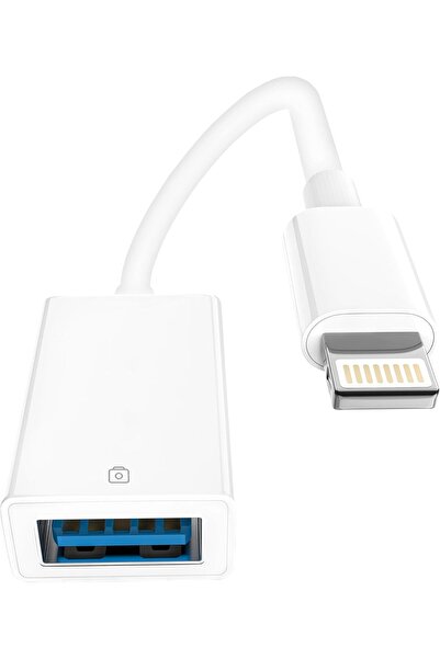 Derwell Iphone Ipad Uyumlu Lightning To Usb 3.0 (Yüksek Hızlı) Veri Aktarımı ...