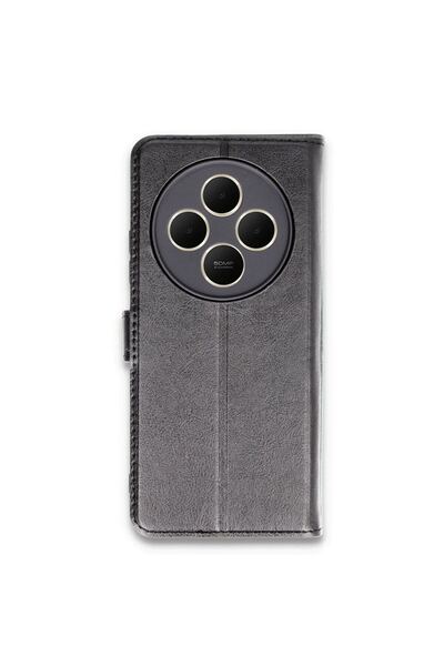 OEM Xiaomi Redmi 14C Case Trend S Plus Flip Cover - Black