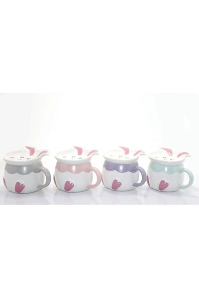 Mestore Rabbit Design Porcelain Mug Cup Alk1276