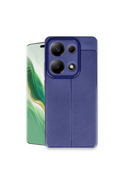 Mestore غطاء حماية لهاتف شاومي ريدمي نوت 13 برو 4G مع تركيز تلقائي - أزرق داكن