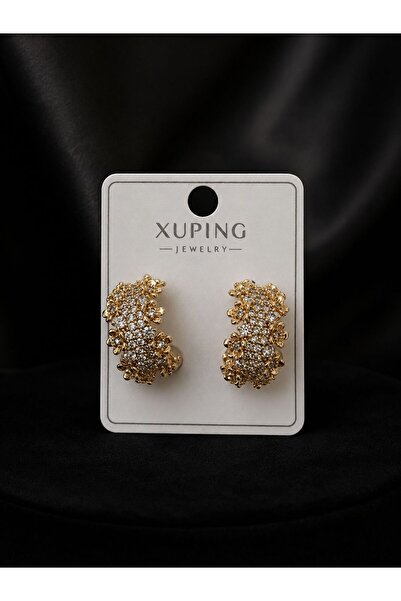 XUPING JEWELRY أقراط صغيرة مرصعة بالأحجار من xupıng