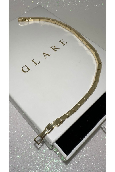 GLARE JEWELRY CO سوار من الفولاذ المقاوم للصدأ طراز أساسي ماركة CM مقاس 15+3 ...