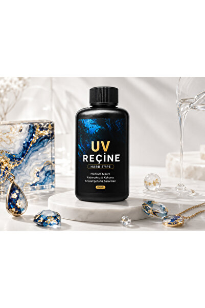 SEVDALYA UV Reçine Hard Type Kristal Şeffaf 100 ML