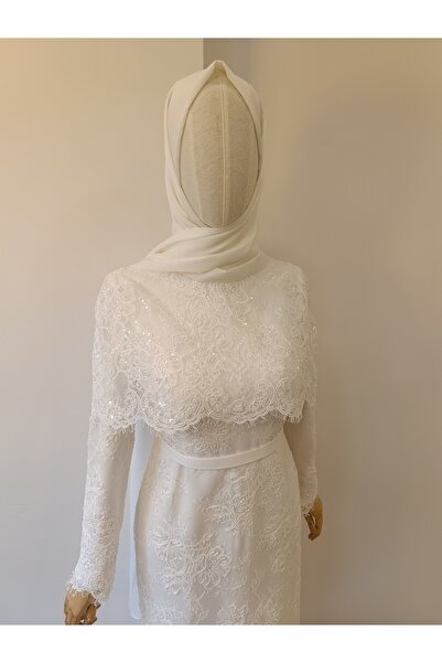 EMRAH KALELİ Dantelli Nişan Nikah elbisesi