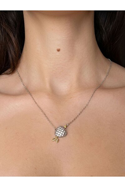 Charmist Steel Ldylia Heart Necklace