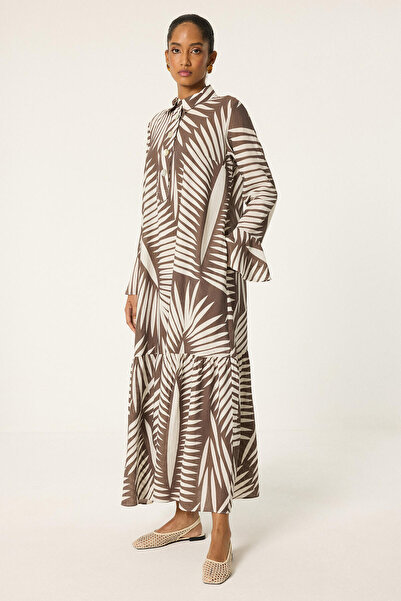 Touché Privé Tropical Patterned Dress