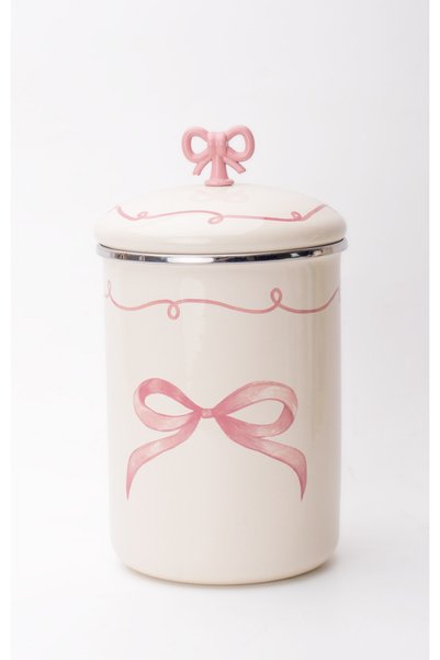 EMAYlab Rebel Bow Enamel Multi-Purpose Giant Size Jar 17cm