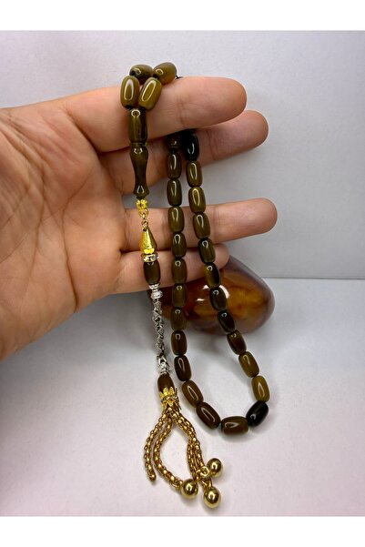 İskenderun Tesbihcilik The Immaculate Squeeze Amber Prayer Beads That Have Be...