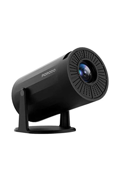 porodo جهاز عرض LED ذكي متعدد الزوايا بدقة 4K، قوة 50 واط، 150-200 لومن ANSI،...