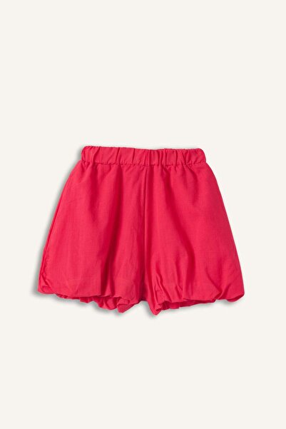 DeFacto Pantaloni scurți din poplin Balloon Fit pentru fetițe H9299A526HS
