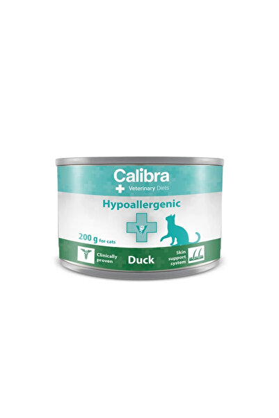 CALİBRA VD Cat Hypoallergenic Υποαλλεργική Κλινική Κονσέρβα Γάτας με Πάπια 200gr