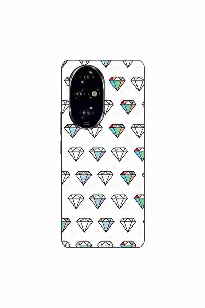 OEM Husa compatibila cu Honor 200 Pro Silicon Gel Tpu Model Diamonds Pattern ...