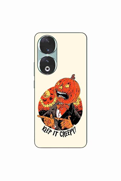OEM Husa compatibila cu Honor 90 5G Silicon Gel Tpu Model Halloween Keep it C...