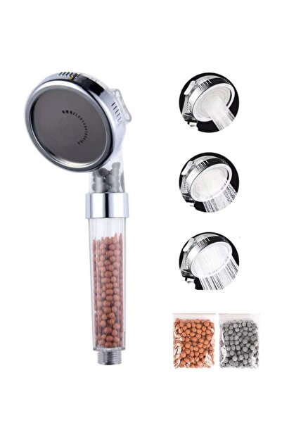 flexy ® High Pressure Filtered Shower Head with HandHeld, 3 Spray Modes, Filt...