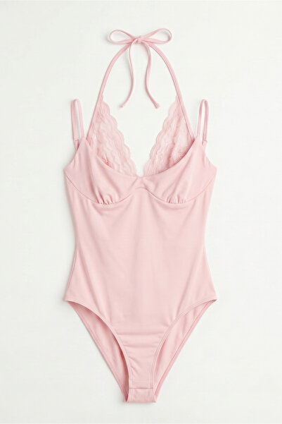 NOTHING Lace Detailed Bodysuit