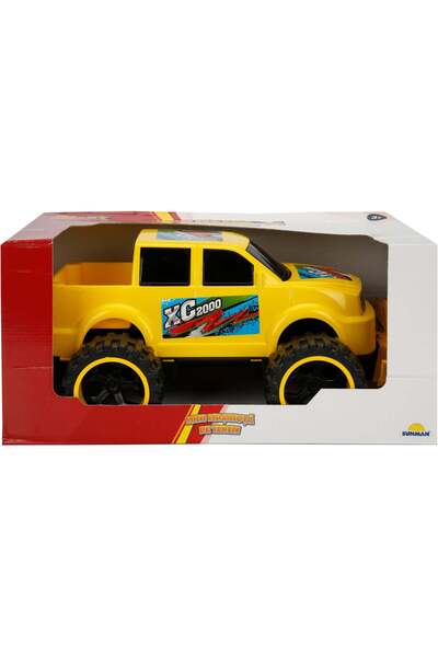 Maxx Wheels Mini masinuta de teren, Maxx Wheels, Galben