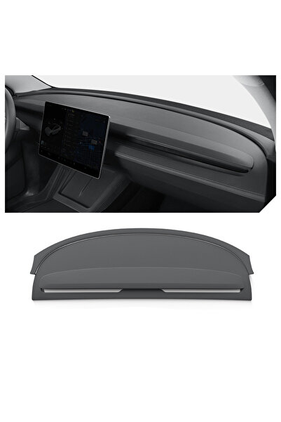 OLED GARAJ TESLA MODEL Y JUNİPER İÇİN UYUMLU GÖĞÜS (TORPİDO ÜSTÜ) KAPLAMA SİYAH