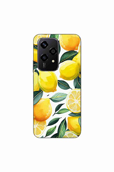OEM Case compatible with Honor 200 Lite Silicone Gel Tpu Model Lemons Pattern