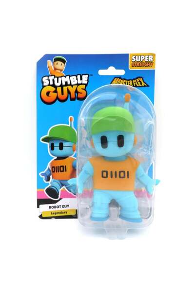 Monster Flex Figurina flexibila, Monster Flex, Stumble Guys, S2, Robot Guy