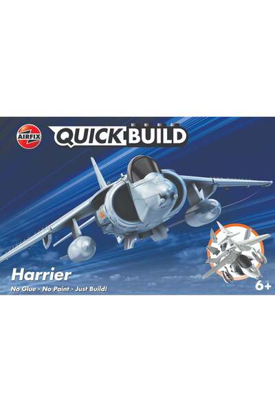 Airfix Construction set, Quickbuild, Harrier, 27 pieces