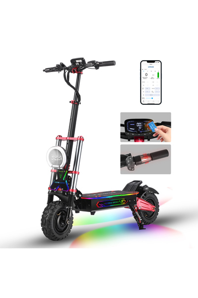 BOYUEDA S5 electric scooter 2×3000W 85km/h 60V 38Ah 120km hydraulic brakes, m...