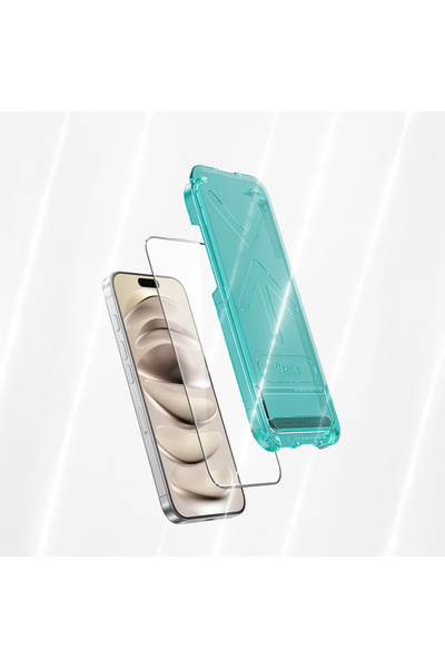 Benks iPhone 17 Pro Uyumlu Glass Warrior HD 0.3mm Cam Ekran Koruyucu Uygulama...