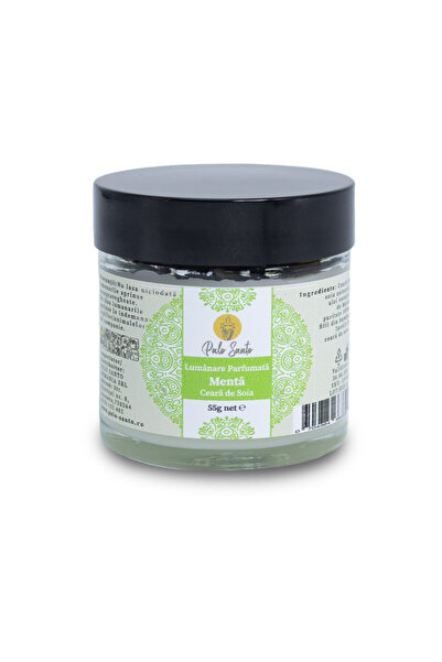 Palo Santo Soy Candle and Peppermint Essential Oil: Revitalizing