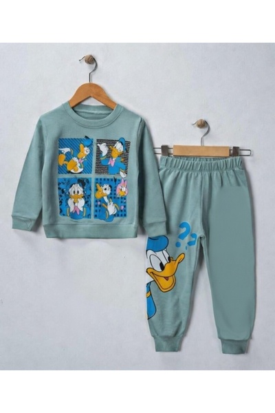 Ay Boys' Double Combed Cotton Set (Top and Bottom)