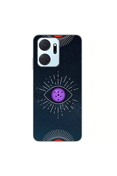 OEM Husa compatibila cu Honor X7a Silicon Gel Tpu Model Tomoe Rinnegan Eye