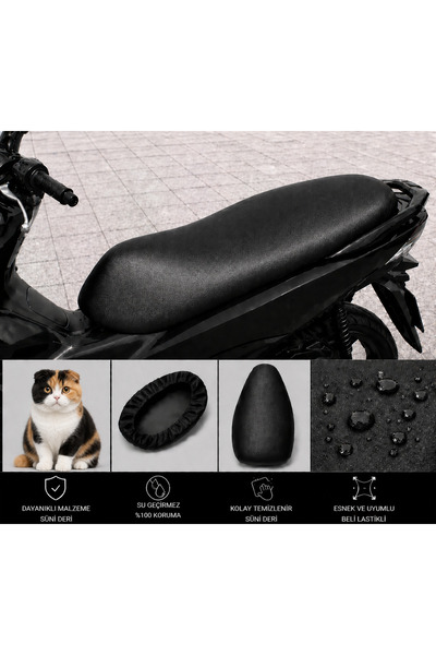 lawrenceshop Husa de șa pentru motocicletă Kuba Brilliant 125 Pro X Protecție...