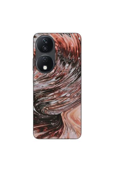 OEM Husa compatibila cu Honor X7b Silicon Gel Tpu Model Copper Stream