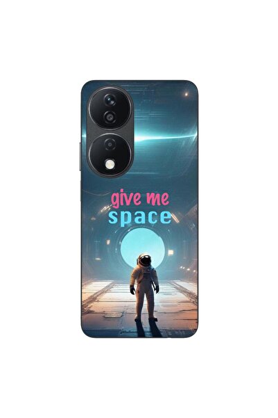 OEM Case compatible with Honor X7b Silicon Gel Tpu Model Give Me Space