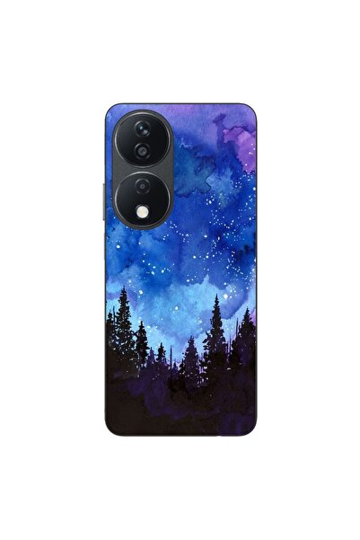 OEM Husa compatibila cu Honor X7b Silicon Gel Tpu Model Night Forest