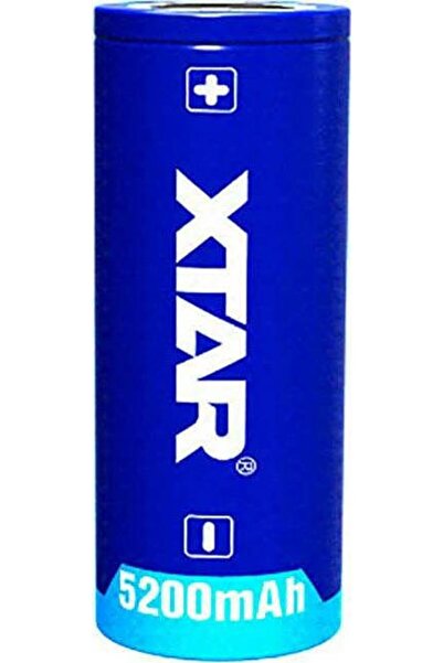XTAR 26650 5200 mAh 3.7 V Προστατευμένο