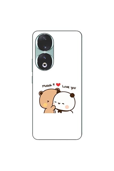 OEM Husa compatibila cu Honor 90 5G Silicon Gel Tpu Model Bubu Dudu Muaah Lov...
