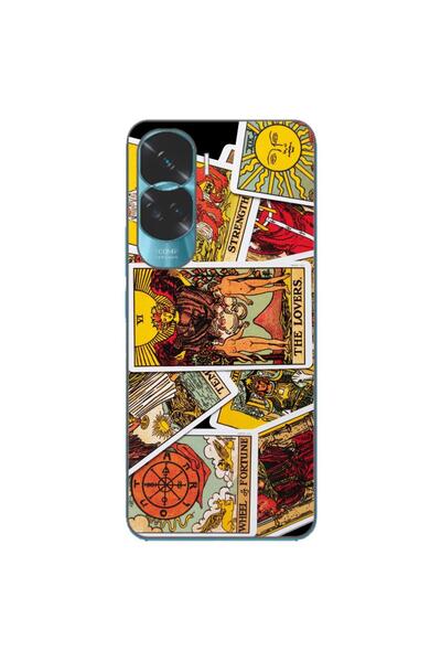 OEM Husa compatibila cu Honor 90 Lite 5G Silicon Gel Tpu Model Carti Tarot