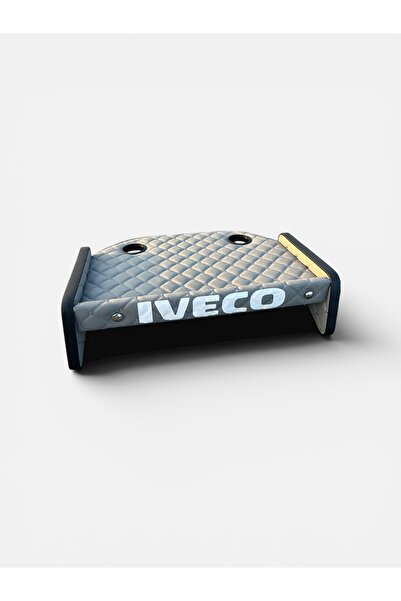 Cabina Premium Masă de bord Iveco Daily 2007-2013, gri, găuri pentru pahare