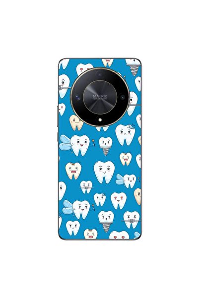OEM Husa compatibila cu Honor Magic6 Lite Silicon Gel Tpu Model Dentist Pattern
