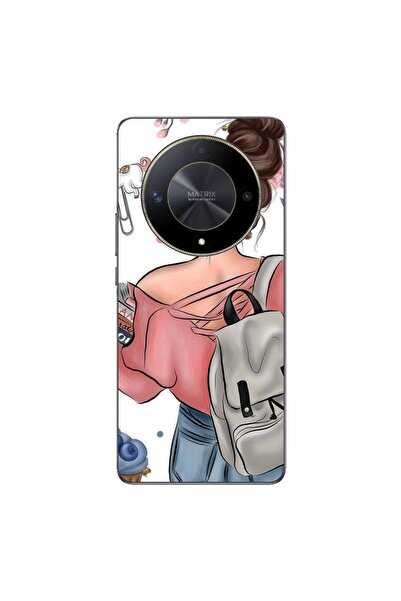 OEM Husa compatibila cu Honor Magic6 Lite Silicon Gel Tpu Model Girl Fashion ...