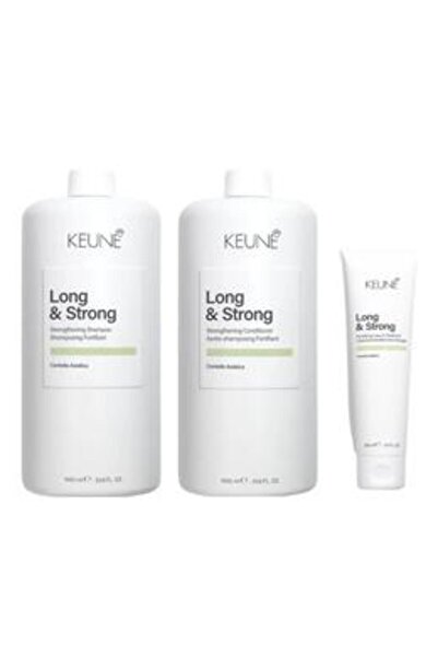 Keune Pachet pentru Par Fragil - Care Long & Strong: Sampon 1000 ml, Balsam 1...