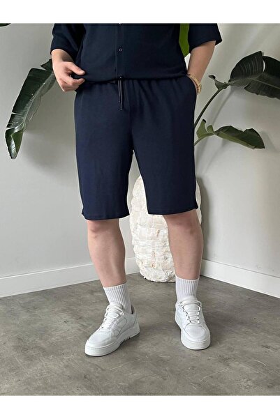 ATKGİYİM Summer Comfortable Fit Washable Linen Shorts and Shirt Set (Machine ...