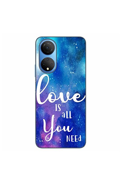 OEM Husa compatibila cu Honor X7 Silicon Gel Tpu Model Love Is All You Need