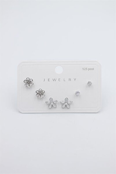 atastore2017 Multiple Set Earrings - Silver