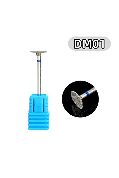 Choice DM01 1Pcs Diamond Nail Drill Bit Glue 3/32"Nail Overflow Remover Cutic...
