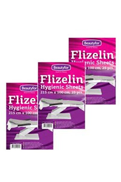 Beautyfor Pachet 3 x Cearceaf din Material Netesut - Flizelin Non-woven Hygie...