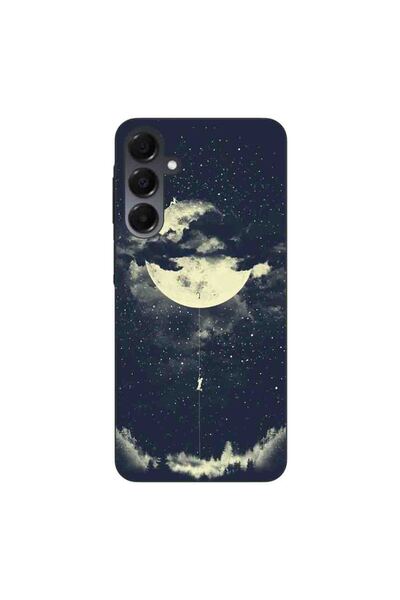 OEM Husa compatibila cu Samsung Galaxy A16 Silicon Gel Tpu Model Moon Climbing