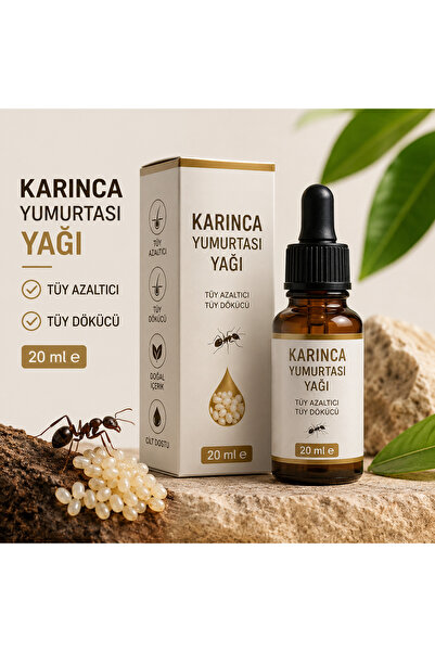 FW Nutrition KARINCA YUMURTASI YAĞI TÜY AZALTICI TÜY DÖKÜCÜ 20 ML