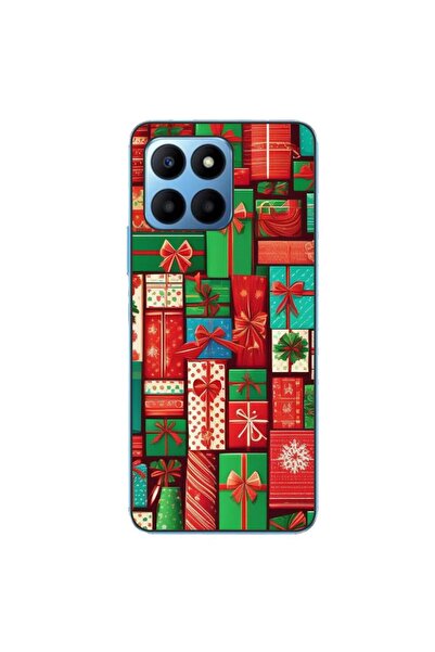 OEM Case compatible with Honor X8 5G Silicone Gel Tpu Model Xmas Gifts Pattern
