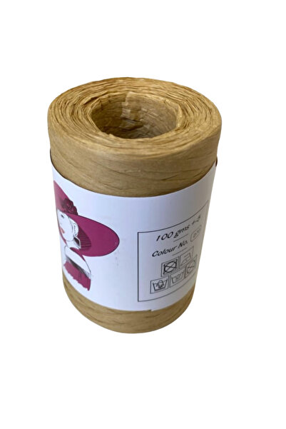 Thezuffy Nas Raffia 100% Rafia naturală pentru genți, șnur pentru pălării, 10...